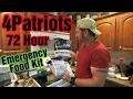 72 Hour Emergency Food Kit From 4Patriots Review