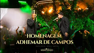 Homenagem Adhemar de Campos | Paulo Neto / Weslei Santos | Troféu Gerando Salvação