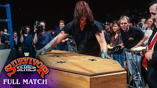 full match undertaker vs kamala casket match survivor series 1992