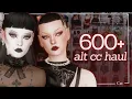 Massive Alternative CC Haul Goth Punk Emo Grunge The Sims 4