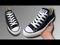 HOW TO LACE CONVERSE BEST Way