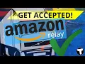 Get ACCEPTED with Amazon Relay 2022 Amazon Relay Owner Operator Business
