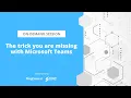 RingCentral and SINC The trick you are missing with Microsoft Teams