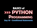 Python Course - Day 10