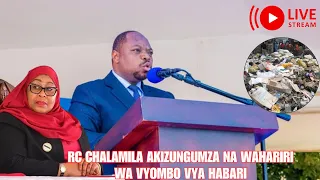 🔴#LIVE: RC CHALAMILA ATOA TAMKO HALI YA USAFI DAR | AZUNGUMZA NA WAHARIRI WA VYOMBO VYA HABARI