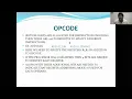 INSTRUCTION OPCODE OPERAND EXPLAINED WITH EXAMPLES