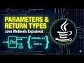 Java Parameters Return Types Explained Java Tutorial for Beginners Kannada