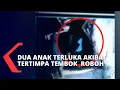 Terekam CCTV! Dua Anak di Bekasi Luka-luka Akibat Tertimpa Tembok Roboh