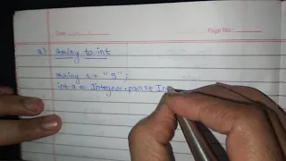 Conversion of Data Type into Wrapper Class Conversion of String into Primitive Data Type JAVA BLUEJ