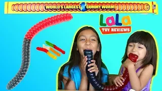 giant gummy worm
