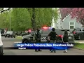 Man arrested on several warrants after large police presence in Superior