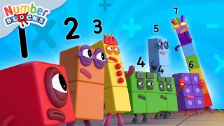 Numbers Don't Have to be Scary | Learn to Count for Kids Compilation | Number Cartoon | Numberblocks