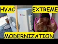 Replacing a 63 YEAR OLD Furnace With a COMMUNICATING Heat Pump - Mitsubishi SVZ Installation