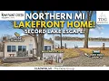 Lakefront Living on Secord Lake Gladwin MI Home Tour