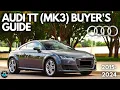 Audi TT MK3 Buyers guide 2015-2024 TTS TTRS - Avoid known problems on Audi TT