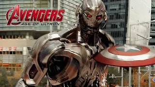 مجموعة ابطال بيصنعوا بطل خارق فبيحاول يدمر العالم كله ملخص فيلم Avengers Age Of Ultron 