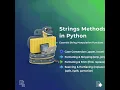 Python Full Course 2025-2026 in Hindi Lecture 27 String Methods in Python