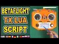 Come installare e usare il Betaflight TX Lua Script