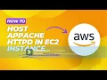 How to host an apache website on aws EC2 step by step guide