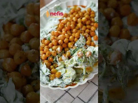 Nohutlu Semizotu Salatası Tarifi 🤌🏻😍 Nefis Yemek Tarifleri #shorts #nefisyemektarifleri