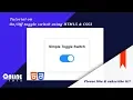 Simple Toggle Switch On Off Button using HTML And CSS