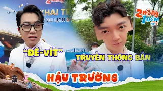 Ngô Kiến Huy "đe dọa truyền thông bẩn", "Đê-Vít" Cris Phan bắt đầu "nổi nóng" | BTS 2N1D Mùa 5