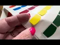 Brightly colored adhesive index tabs printable sturdy