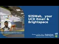 SISWeb your UCD Email Brightspace