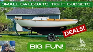The Top Trailer Sailers & Day Sailers for Sale in New England Under $10k – Get ready for summer fun!