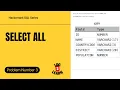 Select All SQL - SQL SELECT HackerRank Day 3