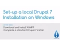 Set-up a local Drupal 7 installation on Windows