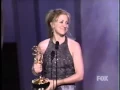 Edie Falco wins 1999 Emmy Award for Lead Actress in a Drama Series