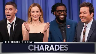 Charades with Leslie Mann and Mikey Day The Tonight Show Starring Jimmy Fallon