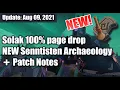 RuneScape 3 Update Overview Senntisten Archaeology Guaranteed Grimoire Page Drops Patch notes