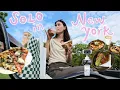 solo trip to nyc 3 days in new york what i ate cafe hopping exhibition insta360 luna ultra
