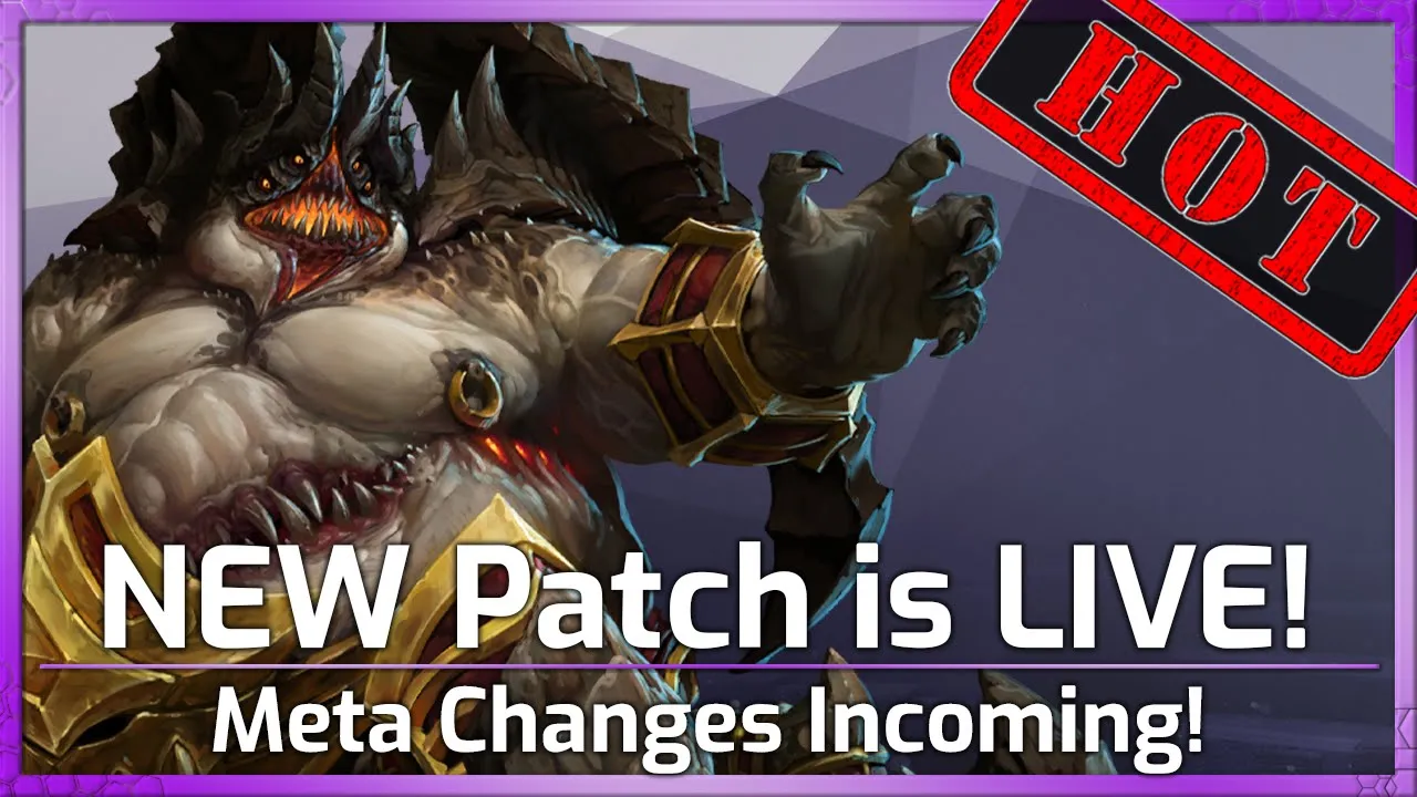 NEW Patch! First Esports Match with new META! - Heroes of the Storm