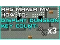 RPG Maker - How to display Dungeon Key count on screen