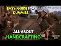 Medieval Dynasty Handcrafting Explained Beginner Guide to Tools Crafting