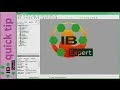IBExpert Quick Tip Using general templates