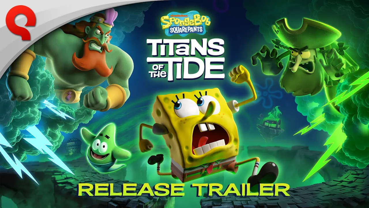 THQ Nordic — SpongeBob SquarePants: Titans of the Tide - Now Available! (YouTube video ad)