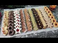 10 soorten kerstkoekjes van 1 deeg! Absoluut verschillende smaken! Heerlijk!