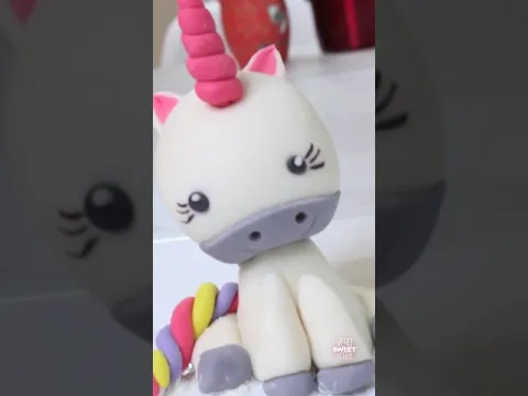 Download MP3 Fondant Unicorn cake topper! #unicornio #fondant #shorts