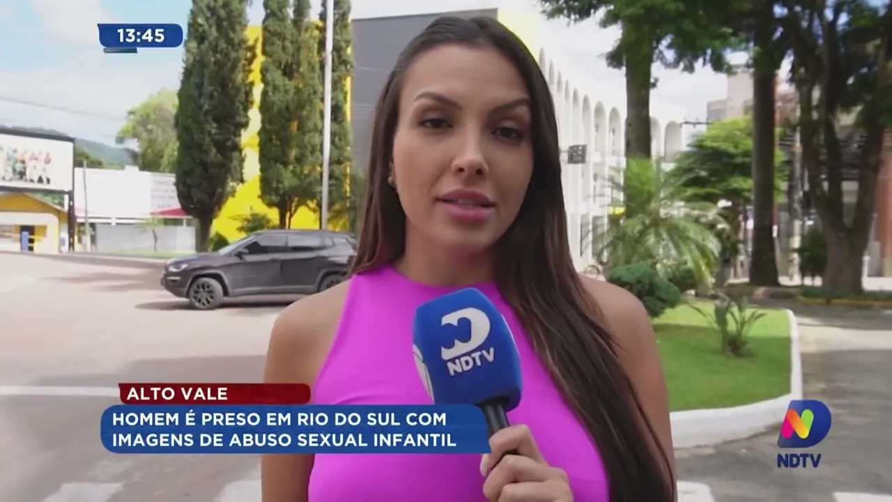 Homem é preso em Rio do Sul com imagens de abuso sexual infantil