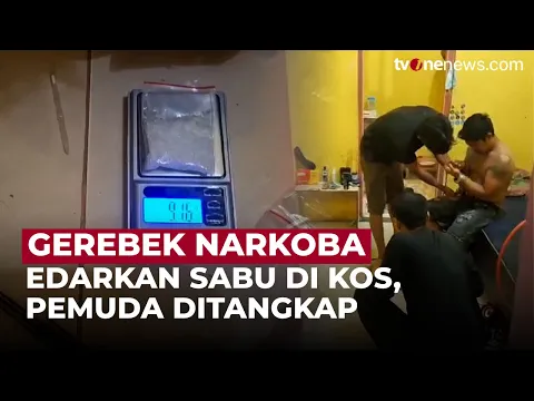 Bukan Kos Biasa! Polisi Bongkar Jaringan Jual Beli Sabu Dari Dalam Kamar Indekos