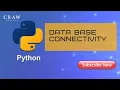 Data Base Connectivity - Python Training Python Programming for Beginners Tutorial