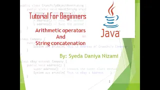 Arithmetic operators and String concatenation in Java