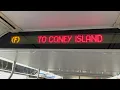 IND 6 Av Local R160A F Train Jamaica-179 St to Coney Island-Stillwell Av