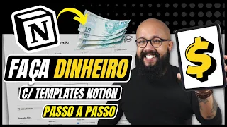DINHEIRO COM NOTION - como vender templates do NOTION [PASSO A PASSO]