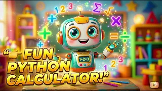 Title Build a Fun 3D Pixar-Style Calculator in Python For Kids