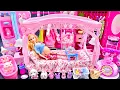 Download Lagu 13 Minutes Satisfying With Unboxing Barbie Princess Pink House＆Refrigerator Playset Review Toys｜ASMR